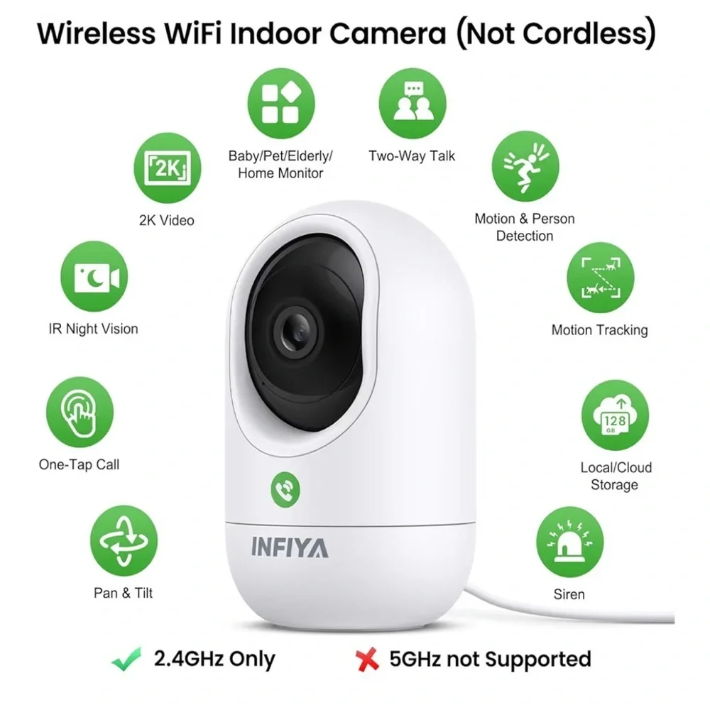 Infiyah White Security Cameras 023